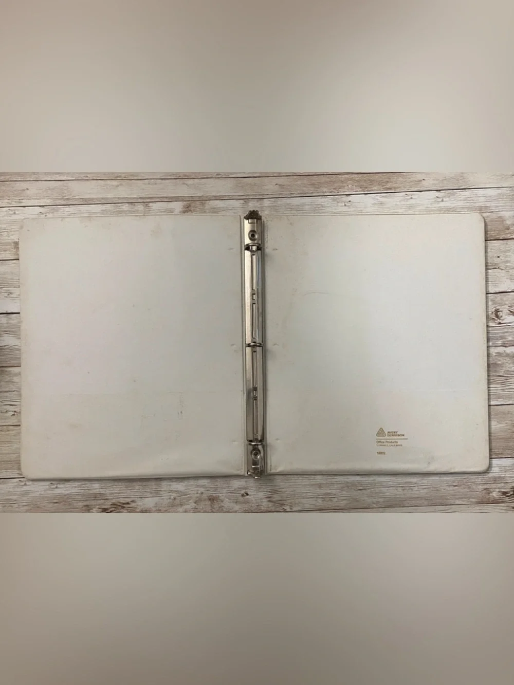 3-Pack 0.5” (1/2-inch) Binders White Off-White